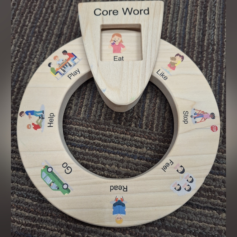 Speech Therapy Core Word Display